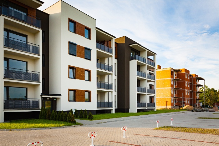 Modern Apartment Building