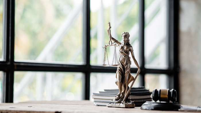 Scales of Justice Statue